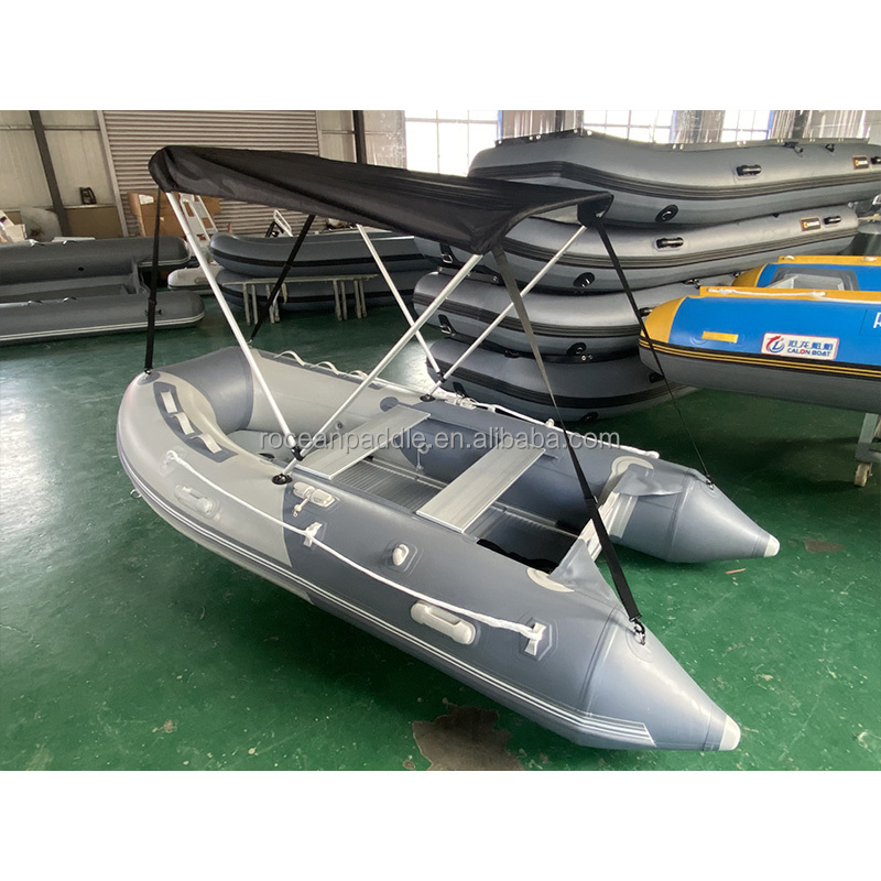 Fishing Boat Aluminum - قارب صيد قابل للنفخ محمول بقاعدة