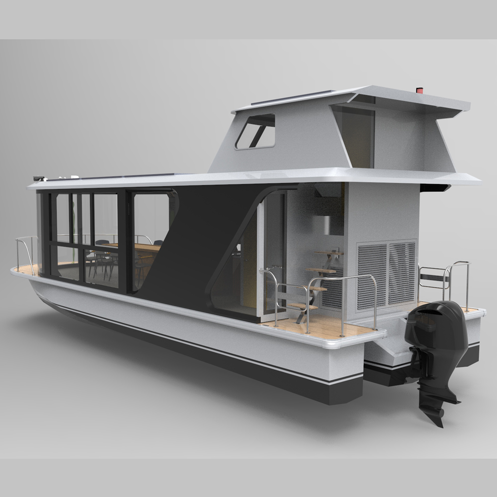 يخت فاخر من الألومنيوم للإيجار - مراجعة Fishing Boat Aluminum وسعره