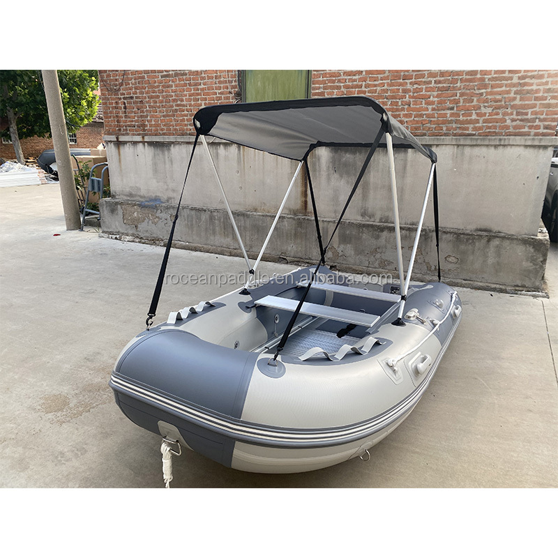 قارب صيد قابل للنفخ محمول بقاع - مراجعة Fishing Boat Aluminum وسعره
